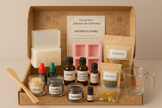 Kit Básico para hacer Jabones de glicerina + videos